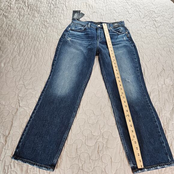 NWT Silver Frisco High Rise Straight Leg Jeans Sz 28 in Indigo - Picture 3 of 11